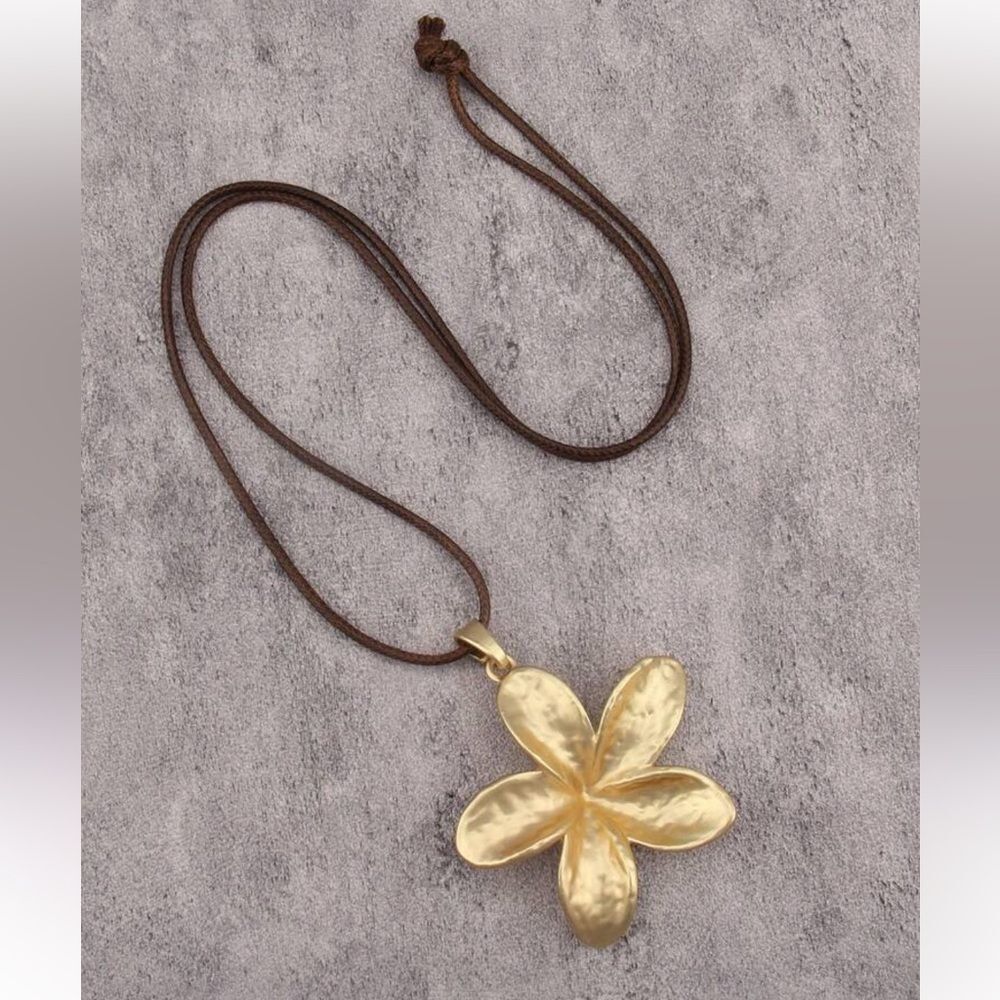 Boho flower Necklace M1504